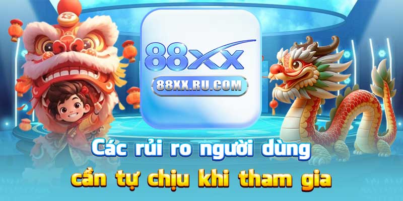 Các rủi ro người dùng cần tự chịu khi tham gia